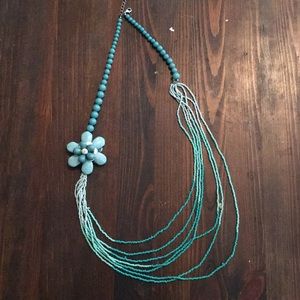 Turquoise Beaded necklace